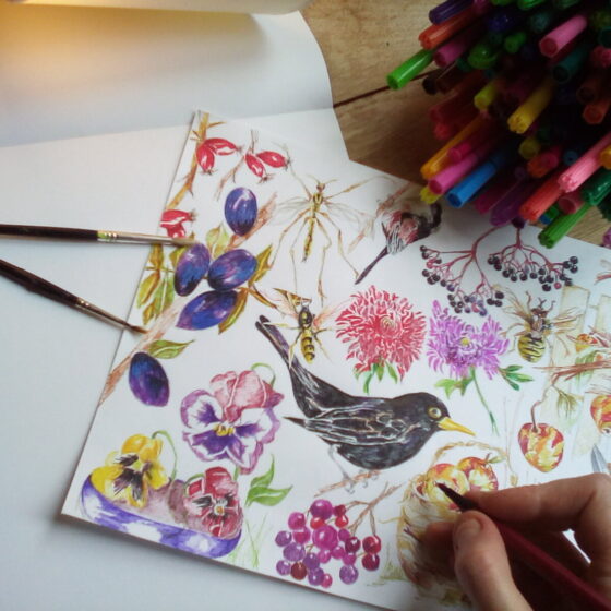 Draw Day By Day: Art For Wellbeing Challenge